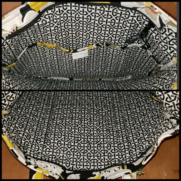 NWT Vera Bradley Go Round Tote - Dogwood - Picture 6 of 8